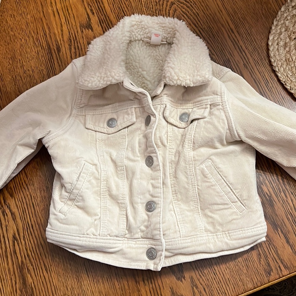 Fleece lined jacket